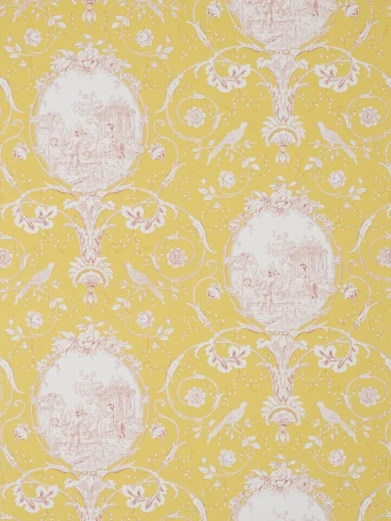 Wallpaper La Fontaine BP206006 - Ochre Red