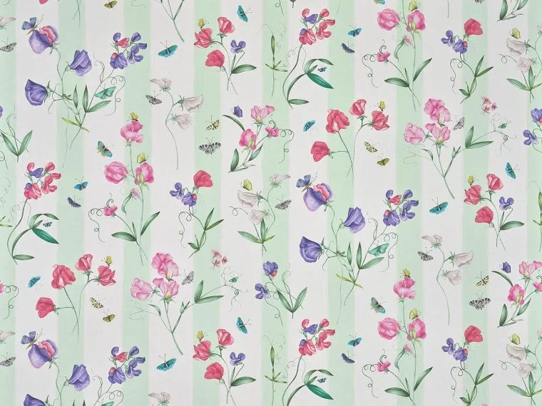 Rayure Les Pois De Senteur FP085001 - Creme