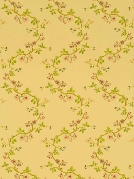 Wallpaper sans papillons FP168002 - Jaune