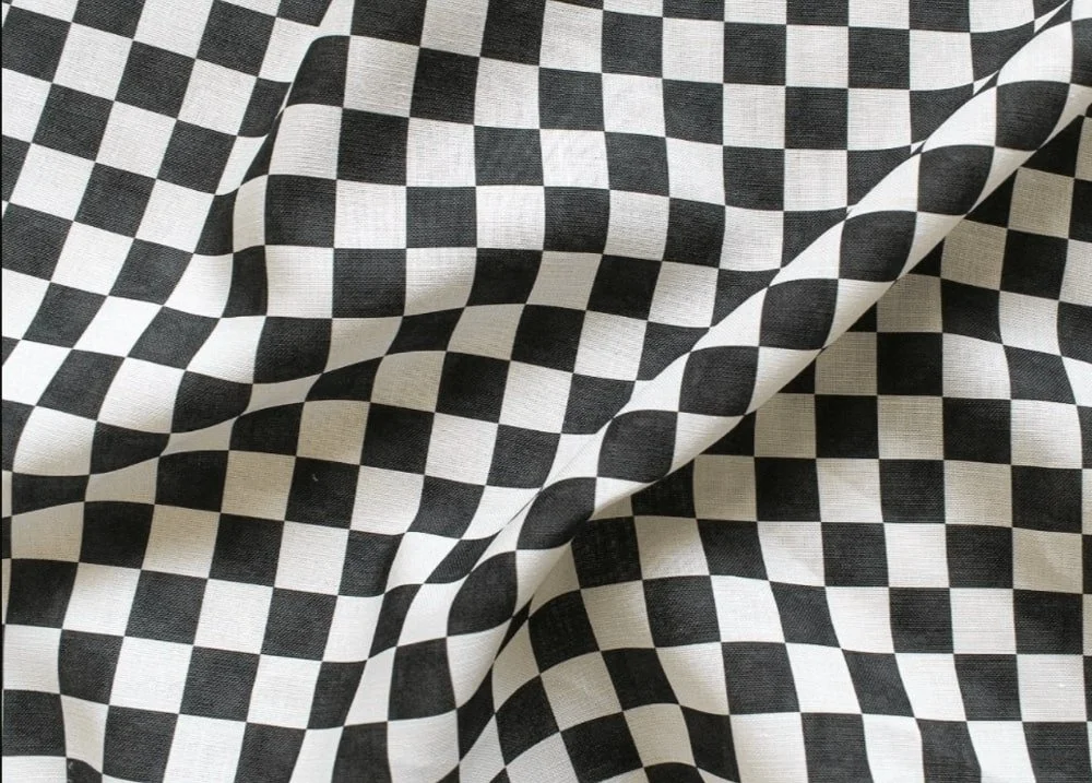 Capital Checks Charcoal