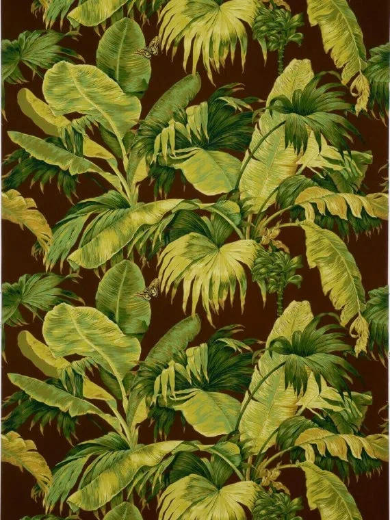 Wallpaper Bananier W4630A04 - Chocolate