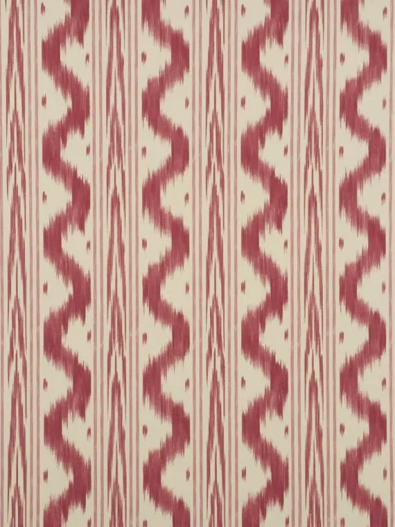 Wallpaper toile de nantes FP161002 - Rose Ancien