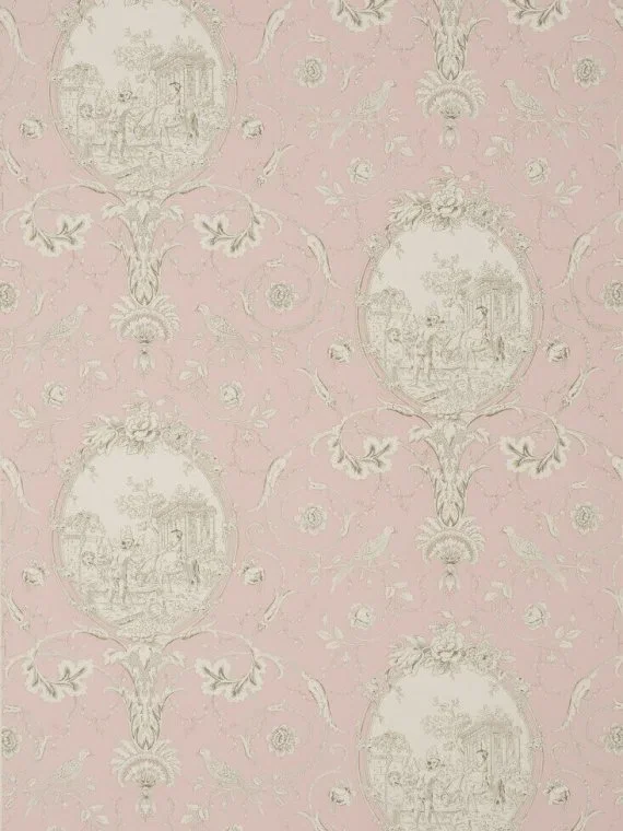 Wallpaper La Fontaine BP206002 - Antique Rose