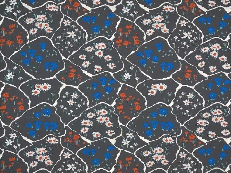 Champ fleuri FP093003 - Fusain