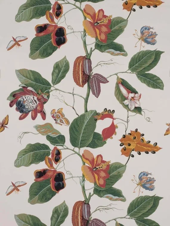 Wallpaper nakai W4864001 - Red