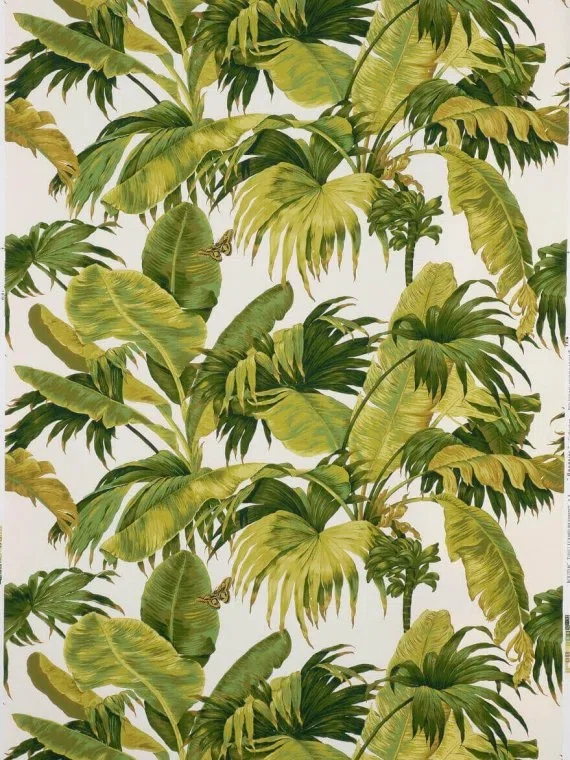 Wallpaper Bananier W4630a03 - Olive