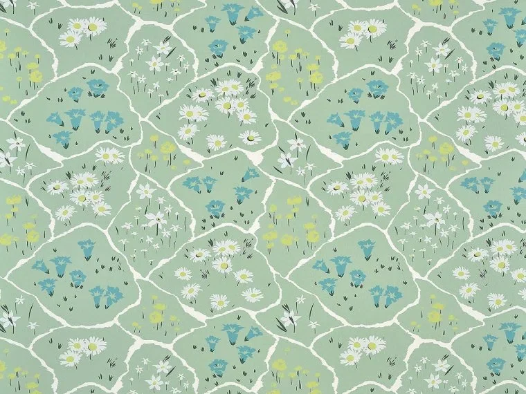 Champ fleuri FP093002 - Celadon