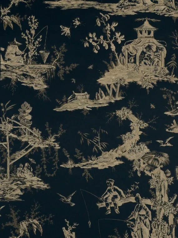 Wallpaper kanawa W4515A07 - Black Ivory