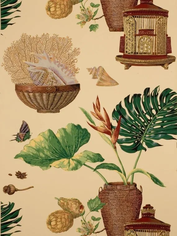 Wallpaper Jamaica W4928002 - Yellow