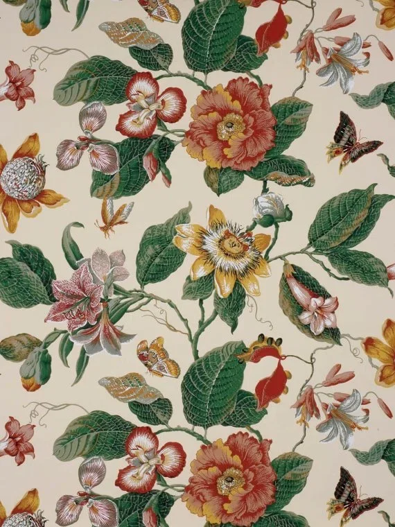 Wallpaper Odalys W4979019 - Red Green