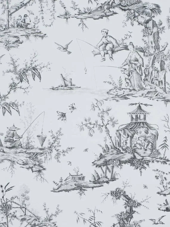 Wallpaper kanawa W4515A09 - Black White