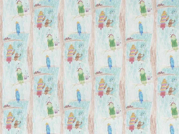 Les perroquets d'ava FP832001 - Multicolore