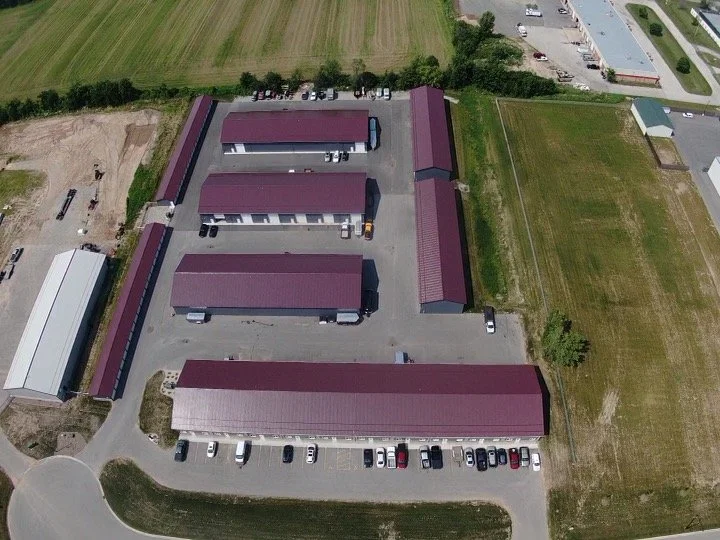 River Valley Industries shop and storage buildings at 1296 Camber Ct, Hobart WI