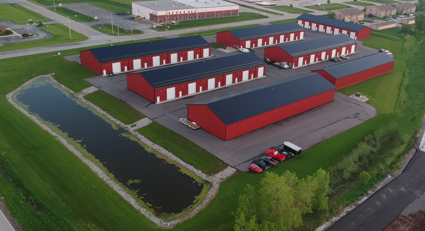 River Valley Industries shop and storage buildings at 1100 Broadway St, Wrightstown WI