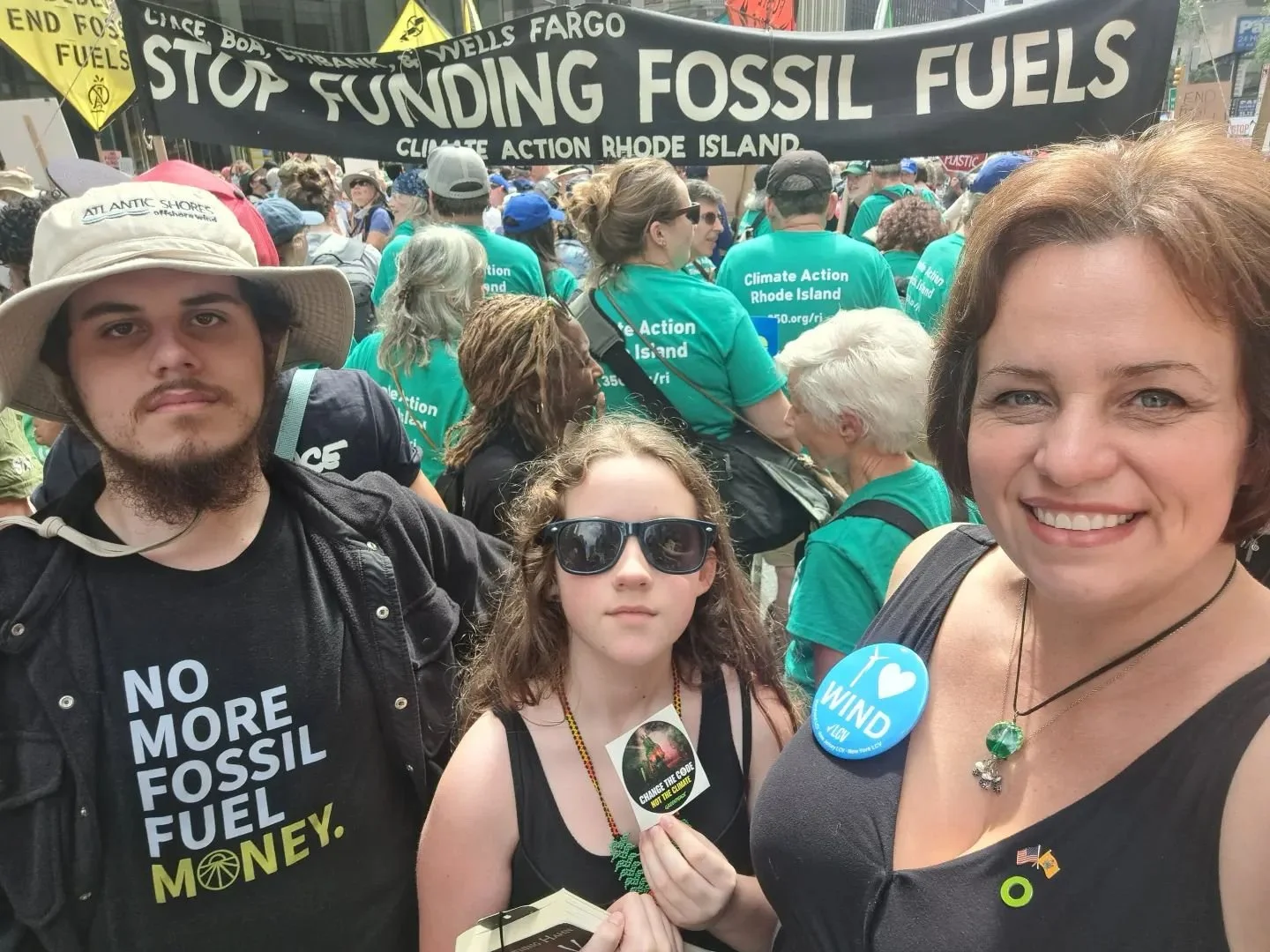 My children and I are with @greenpeaceusa in the fight against the punitive $300 million lawsuit from Energy Transfer because #WaterIsLife and suing water protectors to silence them is wrong. We the people need to stand together against polluters, an