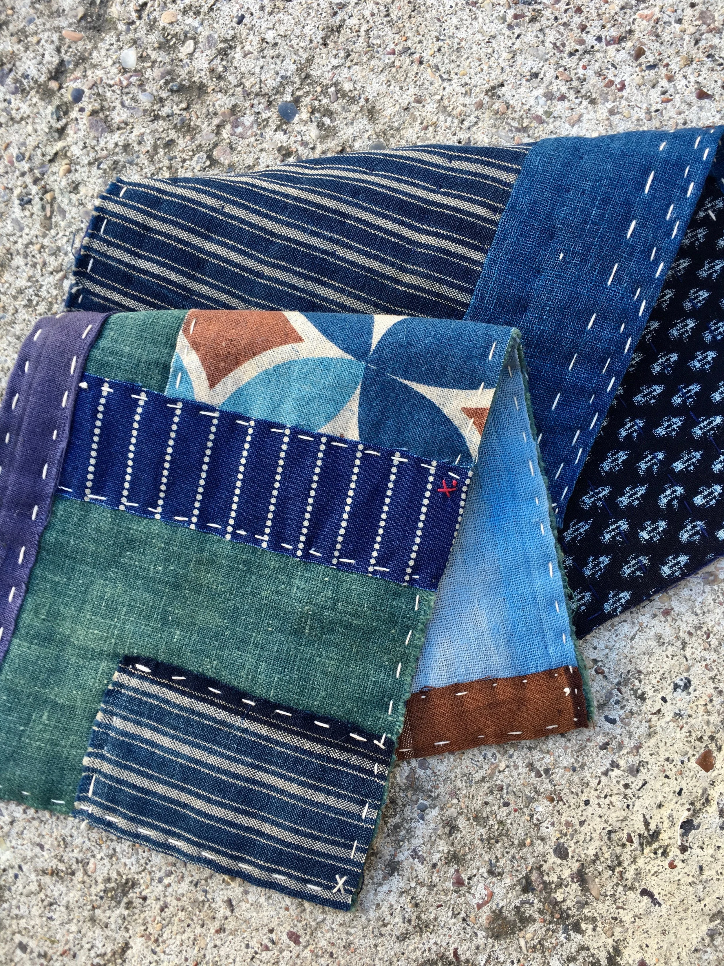 Pair of Stitched Zokin