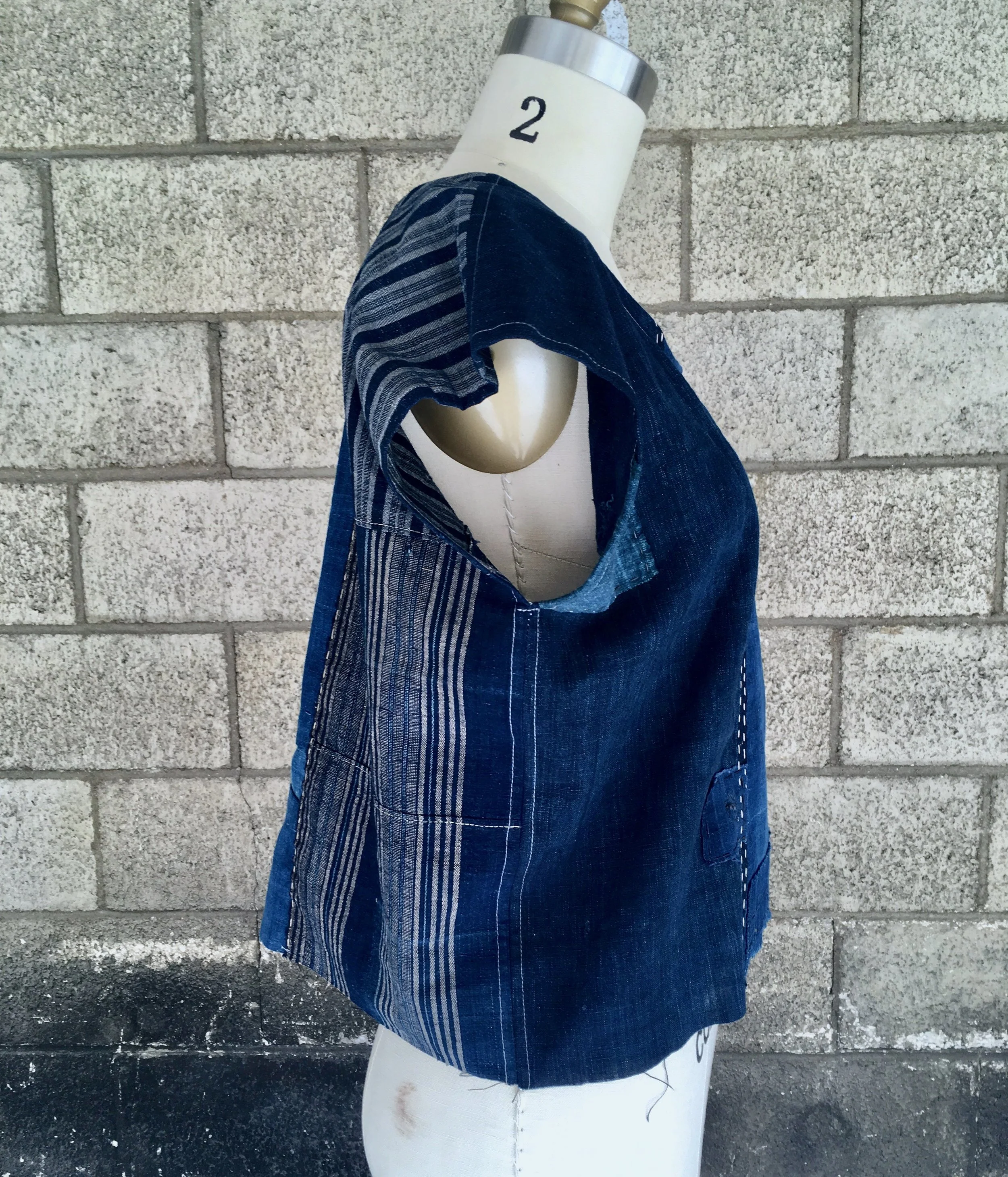 Boro Box Blouse No.2