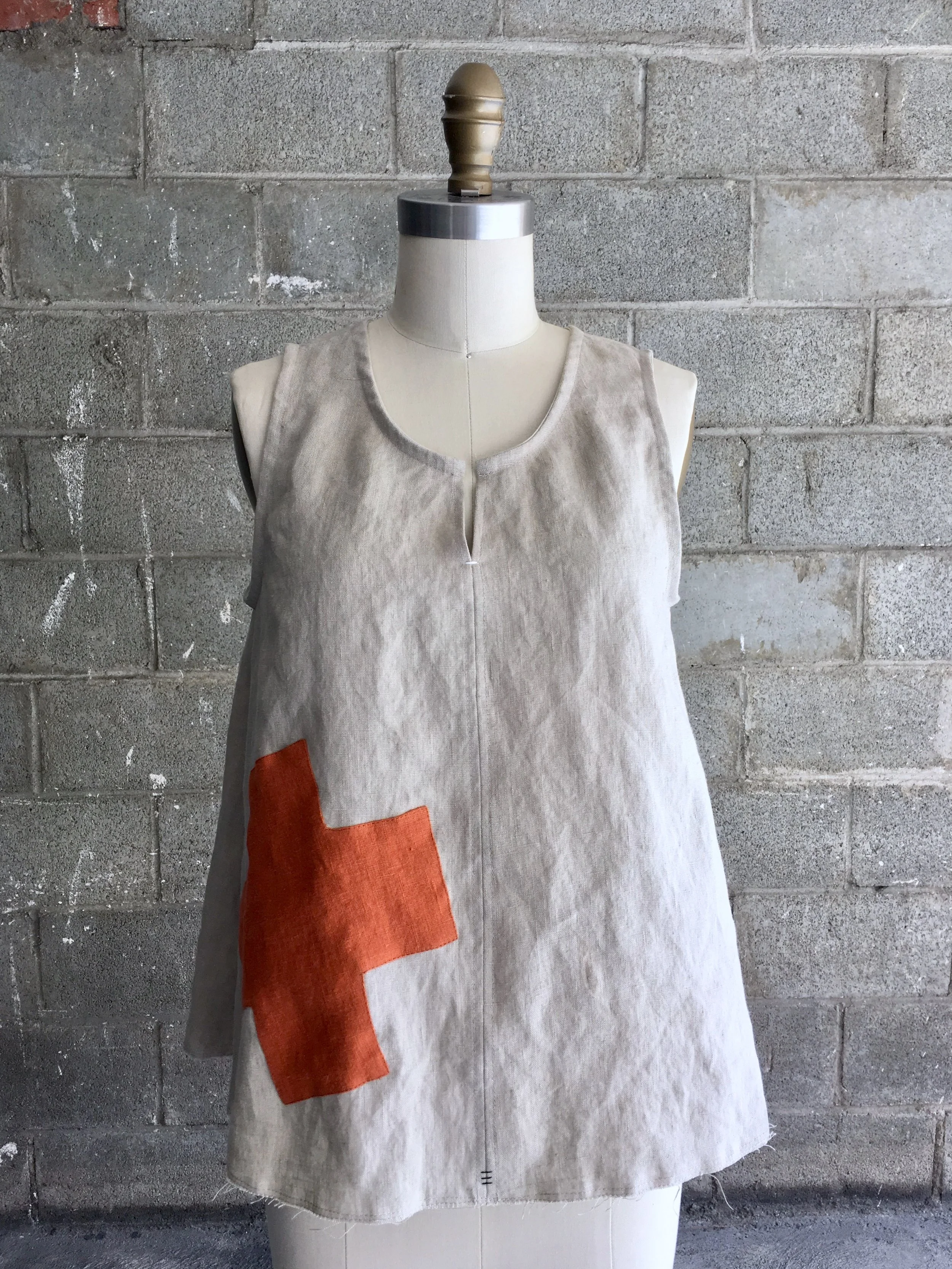The Crucial Blouse, in Caramelized Persimmon