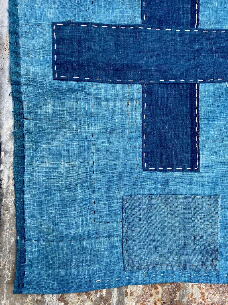 Boro Cross Scarf No. 1