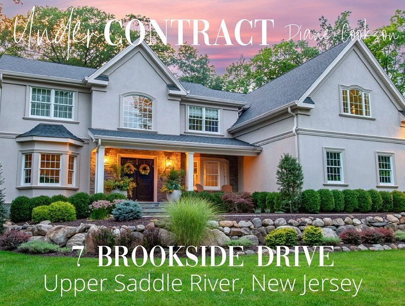 🌟 Exciting News! 🌟 

7 Brookside Drive in Upper Saddle River is now Under Contract, proving that even in the ultra-luxury market, there are plenty of eager buyers looking for their dream homes. If you&rsquo;re a homeowner considering selling, now i
