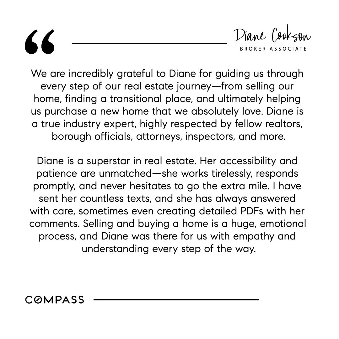 Feeling so grateful and honored 🥹✨Thank you to my amazing client for taking the time to leave such a thoughtful (and thorough!) 5-star review. It was my absolute pleasure to represent this family on their real estate journey over the last 2.5 years 