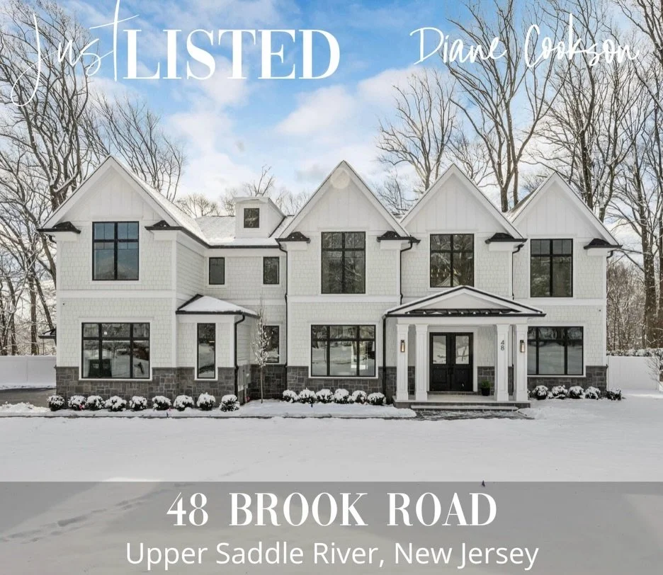 JUST LISTED in Upper Saddle River ✨ 

This spectacular new construction by premier builder Rock Solid sits on a perfect lot and offers 8,900+ sq ft of timeless elegance and modern luxury. Featuring 6 ensuite bedrooms, 7.5 baths, a dream kitchen with 