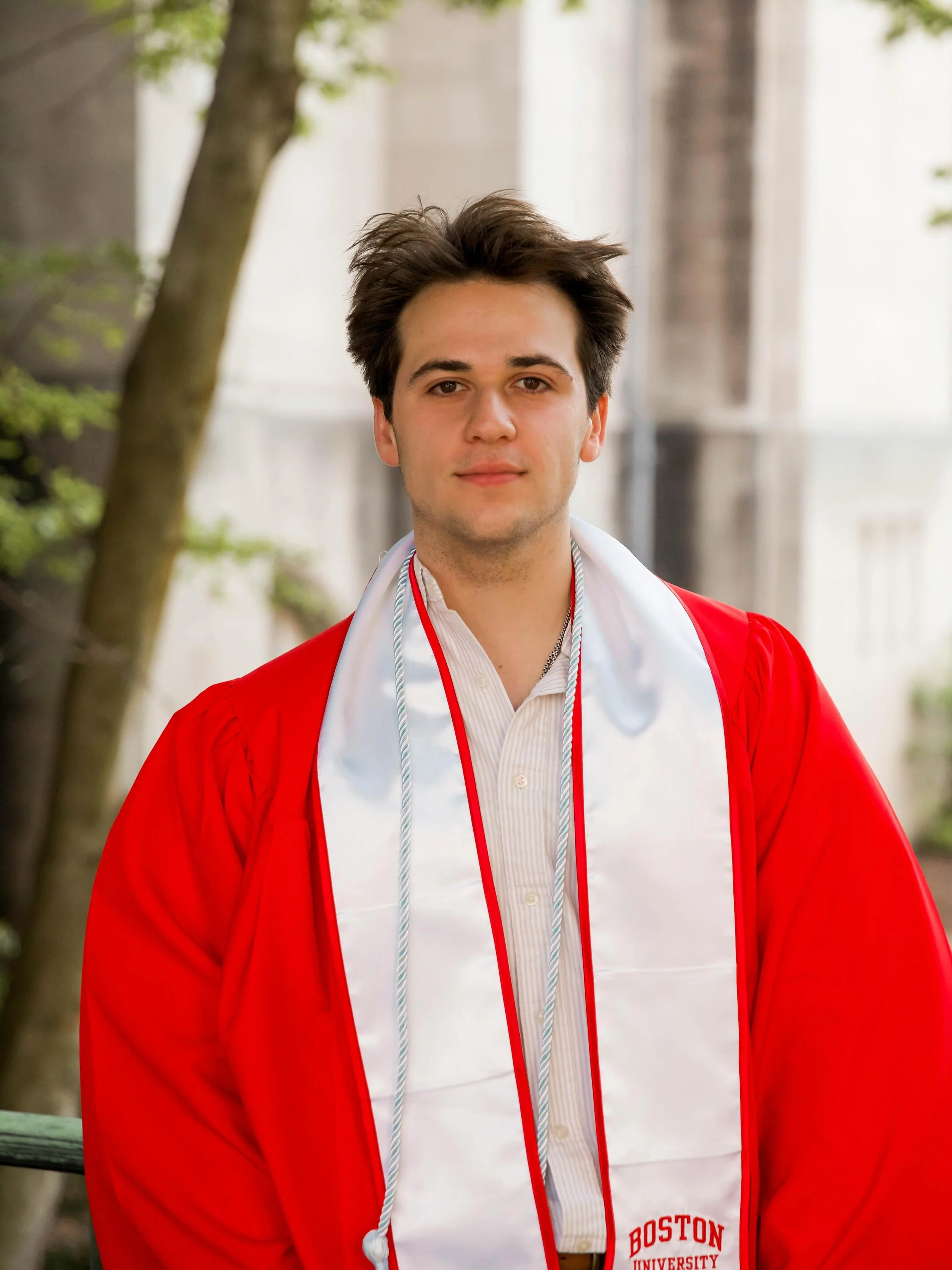Congratulations to my amazing son Brandon on your graduation from Boston University🤍❤️!! 

So much to be proud of, I don&rsquo;t know where to begin. 

From your accomplishments and awards, to your engagements with HBO Max, Warner Brothers, and all 