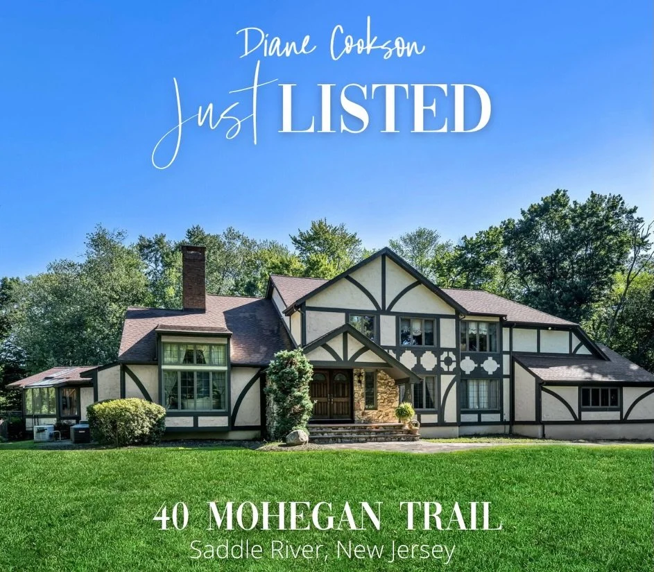 ✨ JUST LISTED | 40 Mohegan Trail, Saddle River ✨

A distinctive Saddle River residence with timeless character, striking architectural details, and a beautiful setting. This special home blends classic charm with the space and privacy that make Saddl