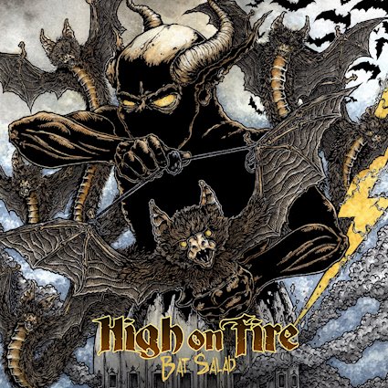 The exclusive Record Store Day EP from High On Fire called "Bat Salad" is available digitally