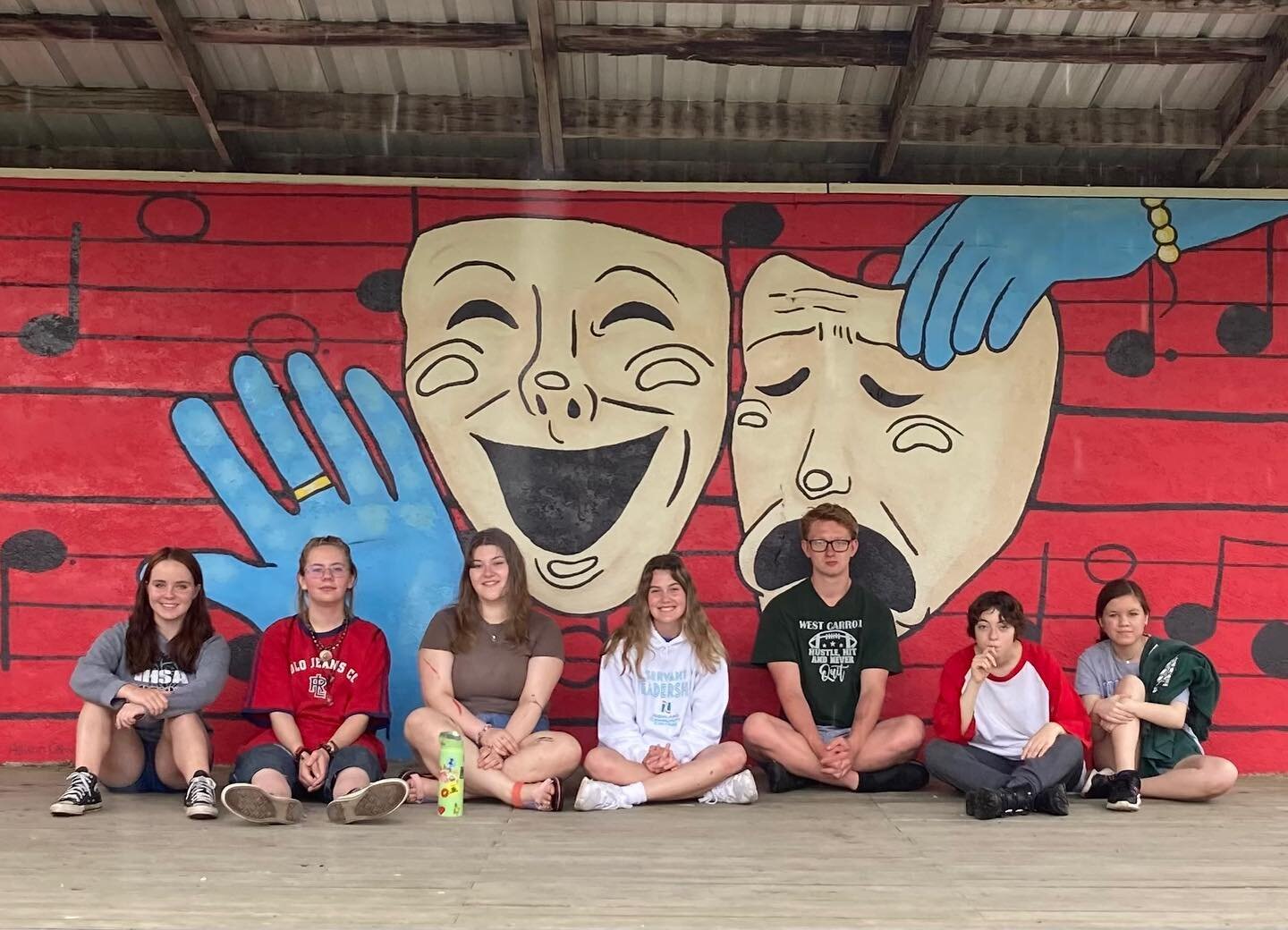 Check out the beautiful murals that West Carroll art students painted here at TLP last week! 🎨 Big thanks to art teacher Jui-Hsian Apostolos and students Aden Stallings, Ella Gilmore, Allison Gilmore, Olivia Shelly, Allison Dugan, Indigo Kloss, Madd