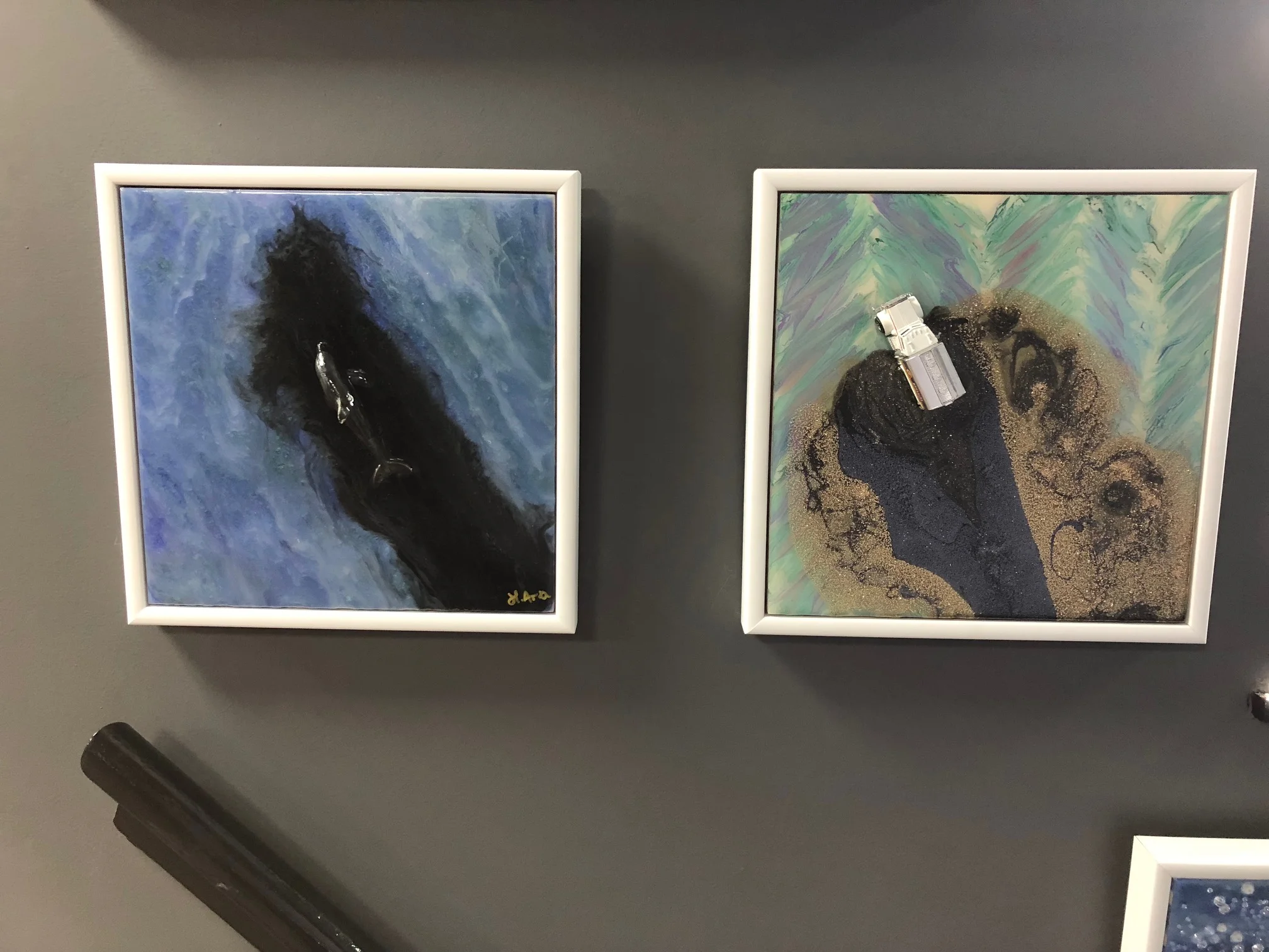 3D Dolphin Ocean Art