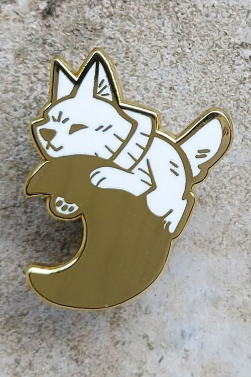 Tickle Monster SCP 999 Hard Enamel Gold Pin 