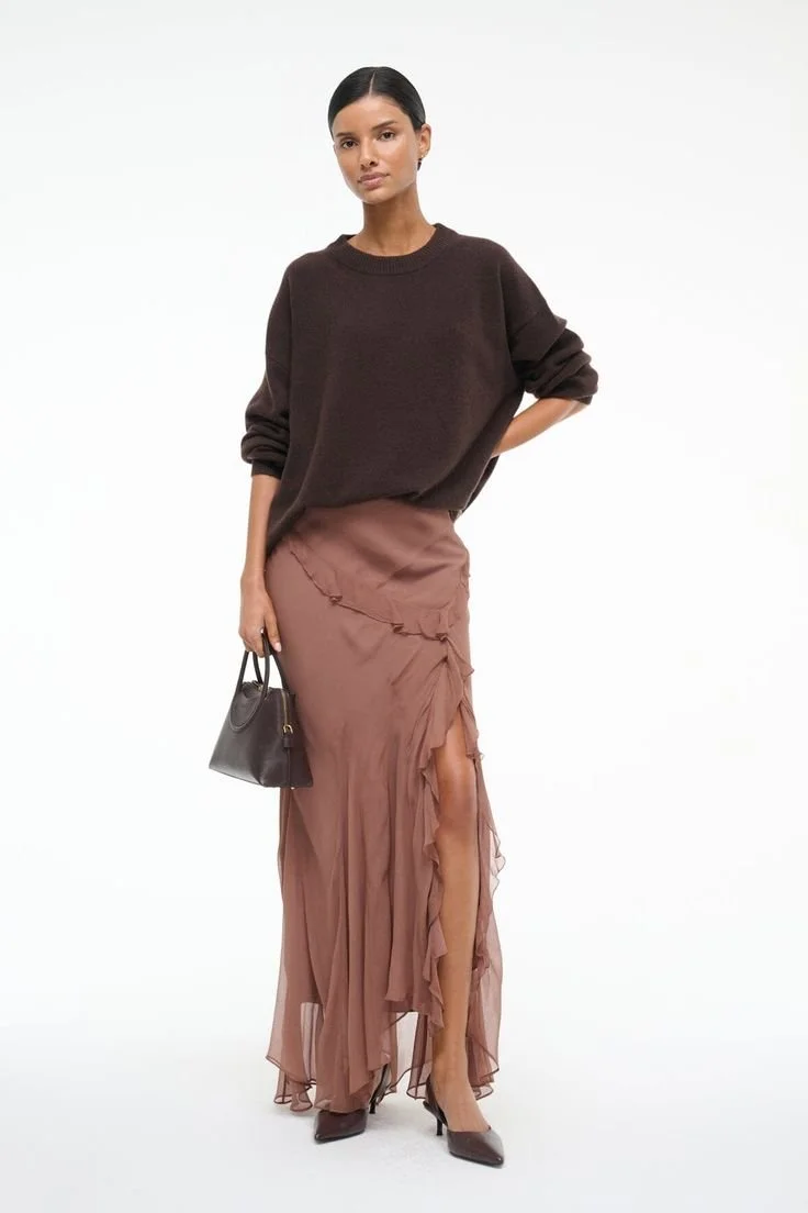 STAUD DIANA SKIRT MOCHA.jpeg