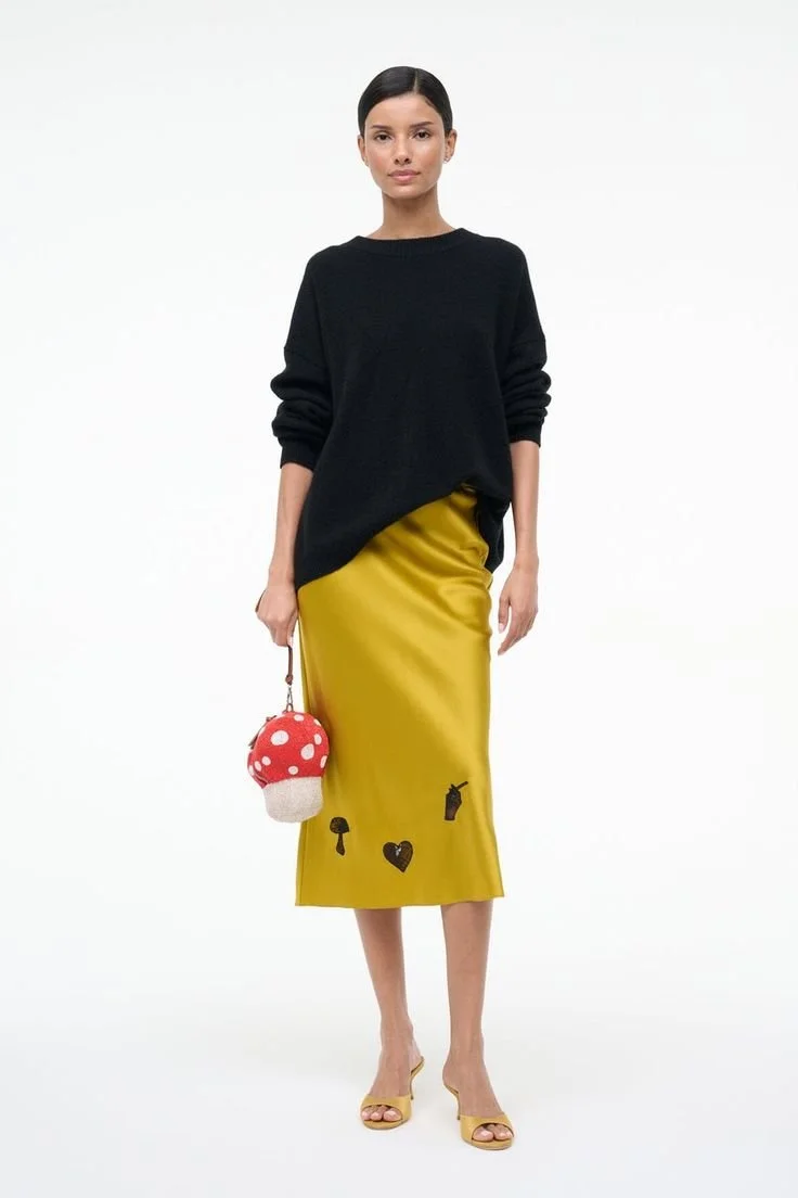 STAUD KIN SILK SKIRT TURMERIC.jpeg