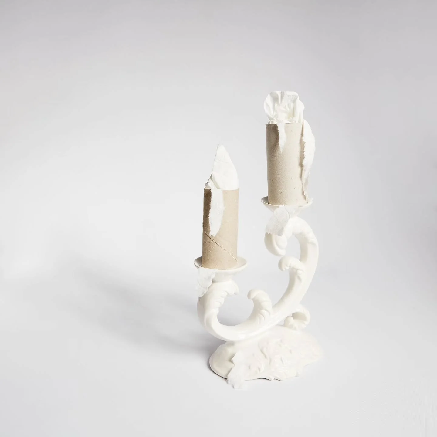 During first weeks of Covid lockdowns in Norway people were stocking up on toilet paper, soaps and pasta. Daily life products became a symbol of survival. Now we can create candles, cakes and bouquets from those products. Do you remember being thankf