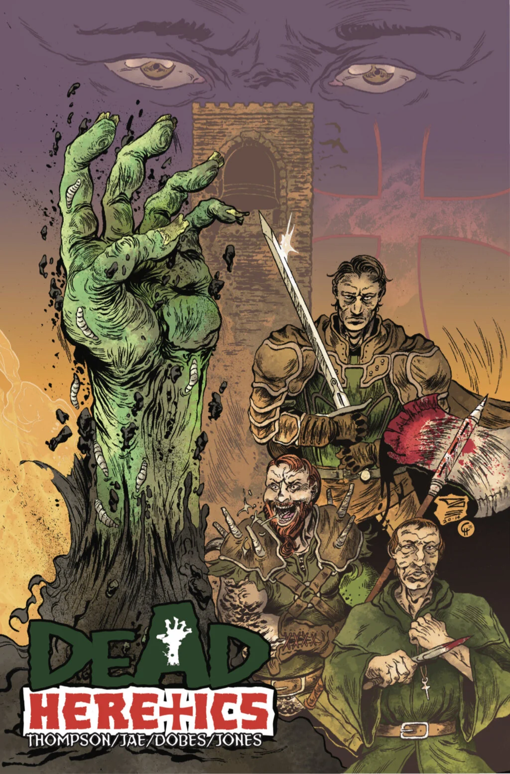 Dead Heretics #1 Cover