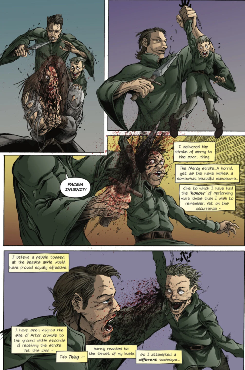 Dead Heretics Page Sample