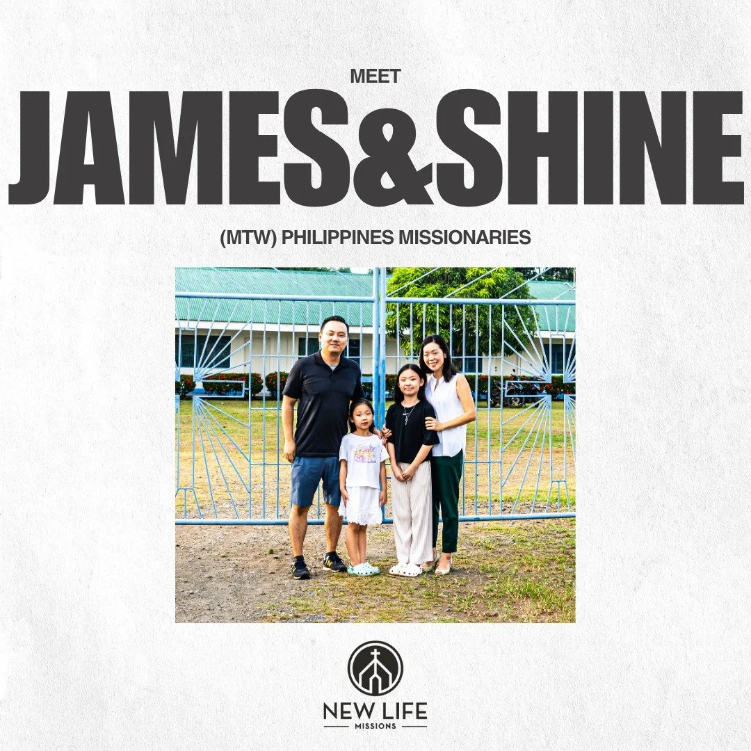 Missions Highlight for October!

Every month, we will be highlighting a missionary/church plant we support in our efforts to be a Sent &amp; Sending church committed to the Great Commission.

For the month of October we are highlighting MTW Philippin