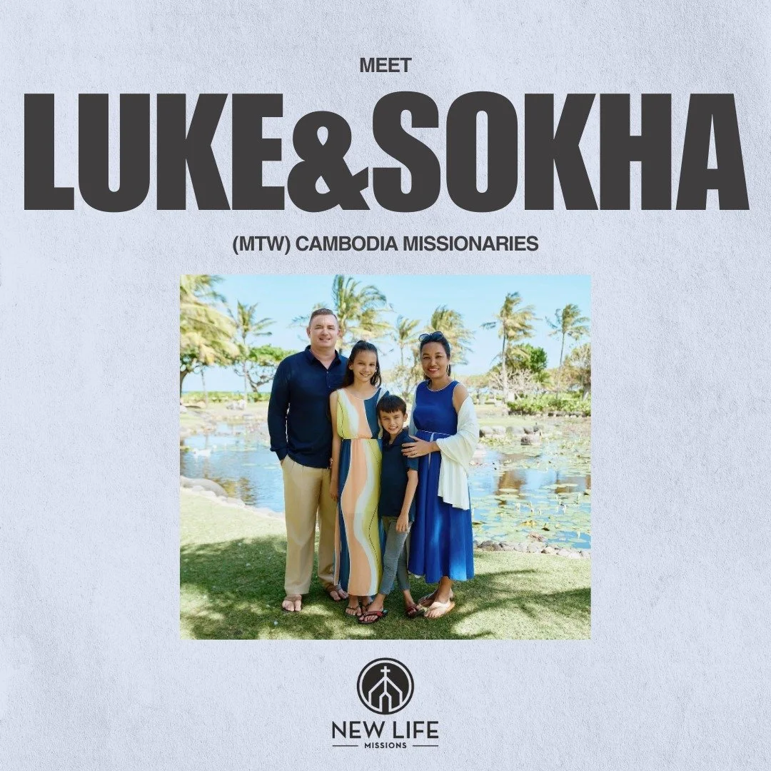 Missions Highlight for December!

Every month, we will be highlighting a missionary/church plant we support in our efforts to be a Sent &amp; Sending church committed to the Great Commission.

For the month of December we are highlighting MTW Cambodi
