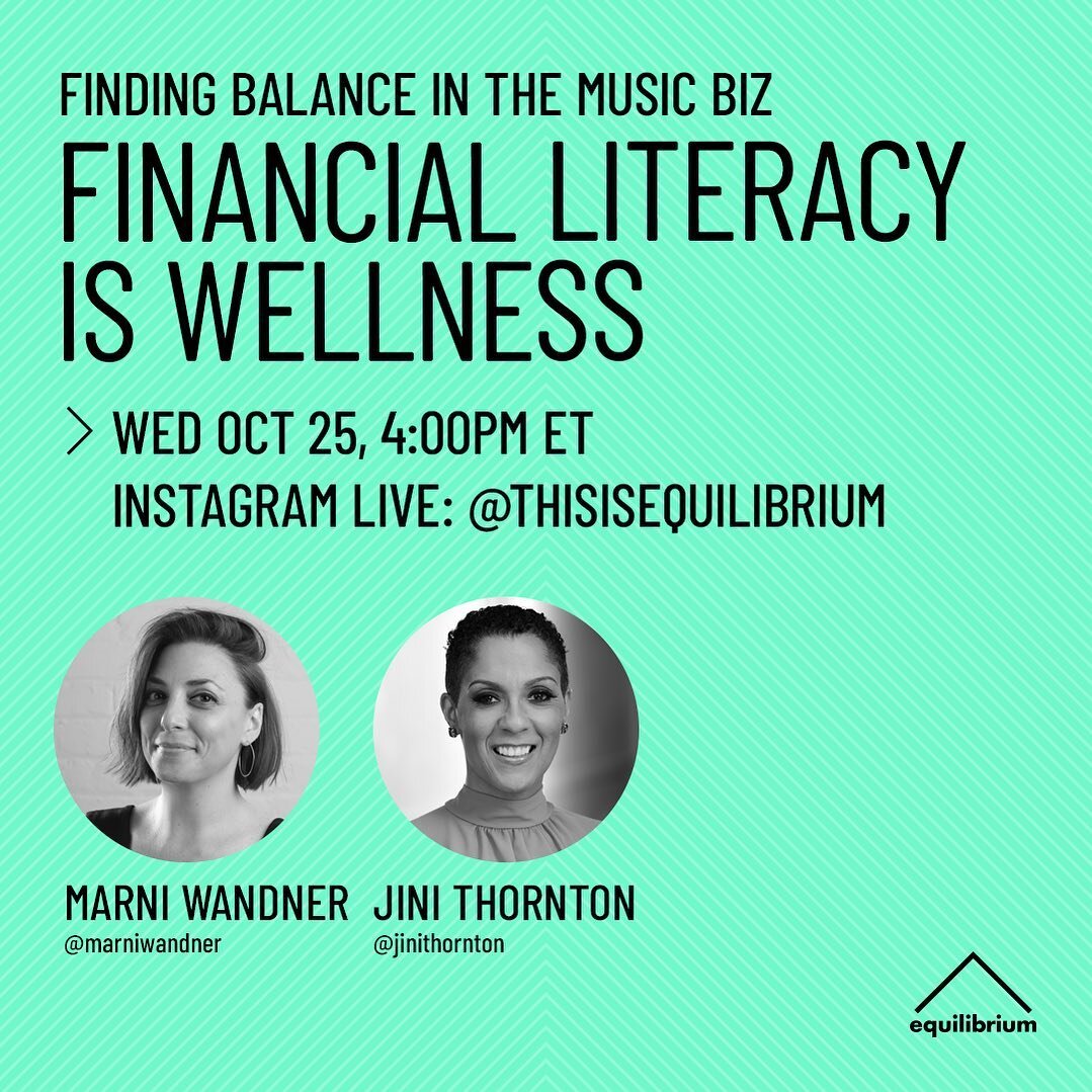 💰What does money have to do with the health and wellness of the music industry?

It&rsquo;s an exciting industry for sure but an unstable one at that, and whether you&rsquo;re an artist or on the business side, financial security can be hard to come