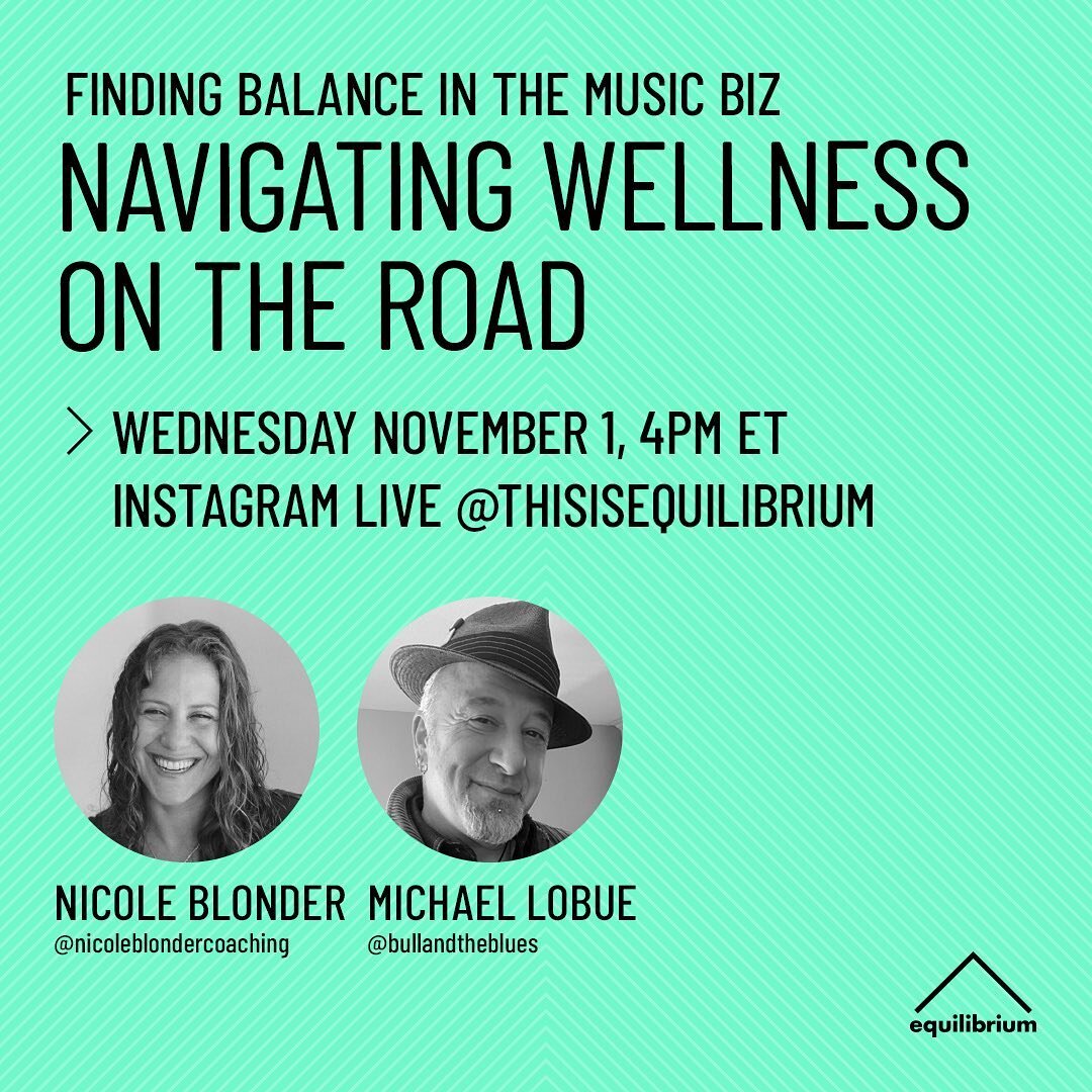 Our guest this week is tour production professional Michael &ldquo;Bull&rdquo; LoBue @bullandtheblues, current stage manager and harmonica player for the legendary band Little Feat. 

During the pandemic, Michael turned his attention to mental health