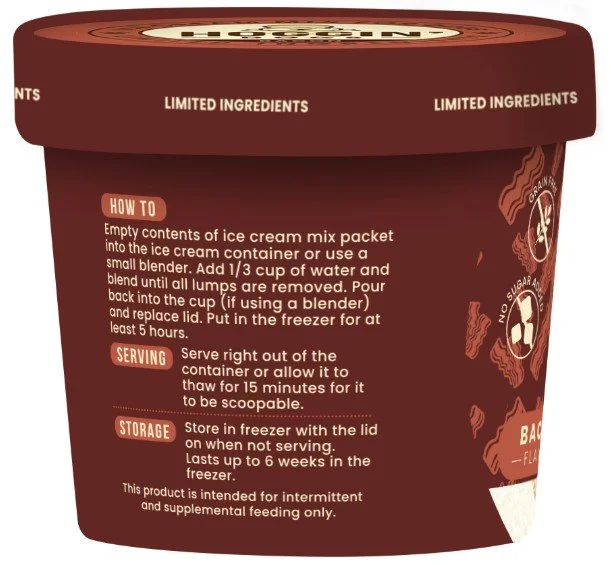 Hoggin' Dogs Ice Cream Mix - Bacon HOW TO.jpg