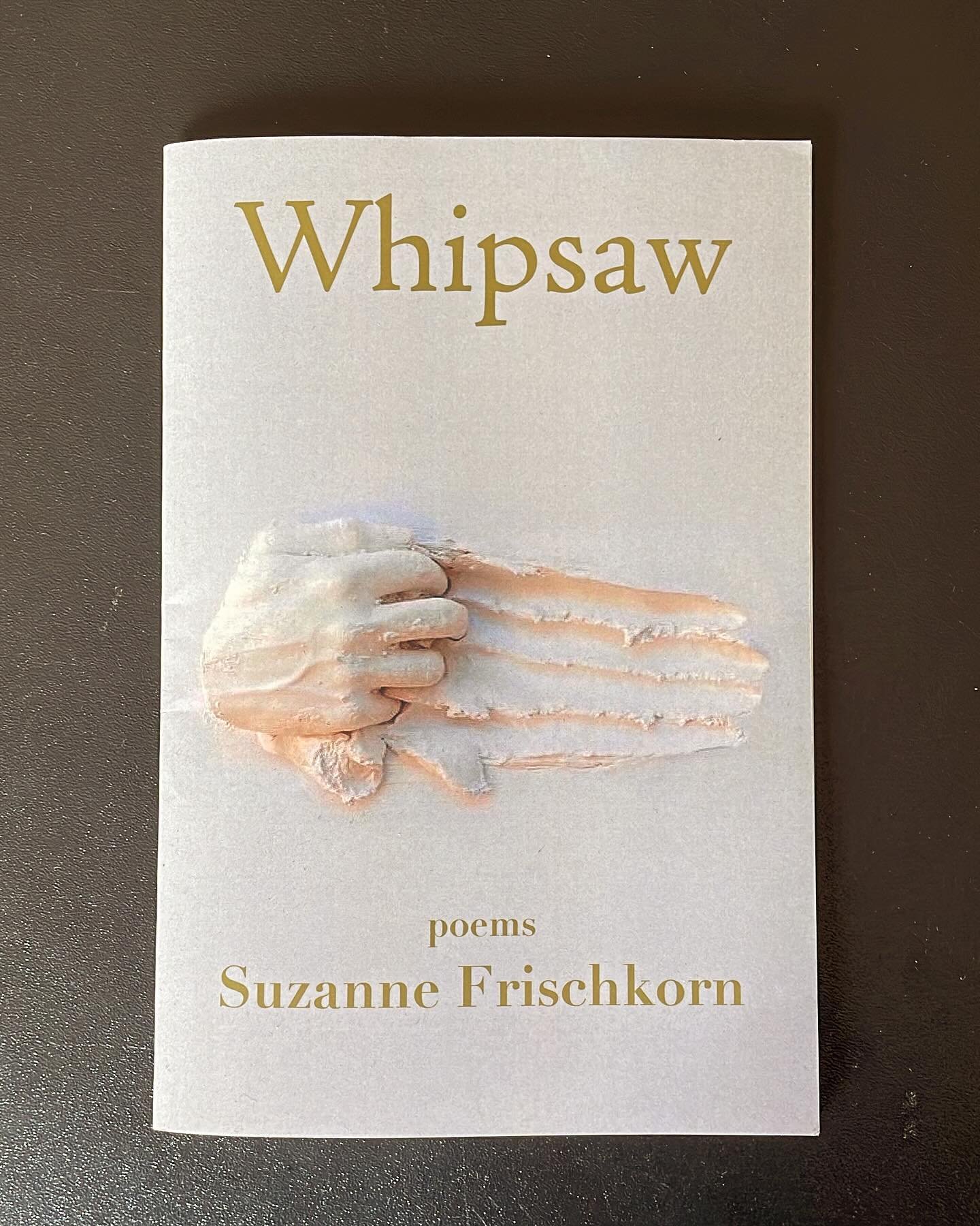 Happy publication day to @suzfrischkorn for Whipsaw - a powerhouse of a book. Highly recommended for National Poetry Month and beyond! 📕✍️💖✨ #poetry #poetrybooks #nationalpoetrymonth