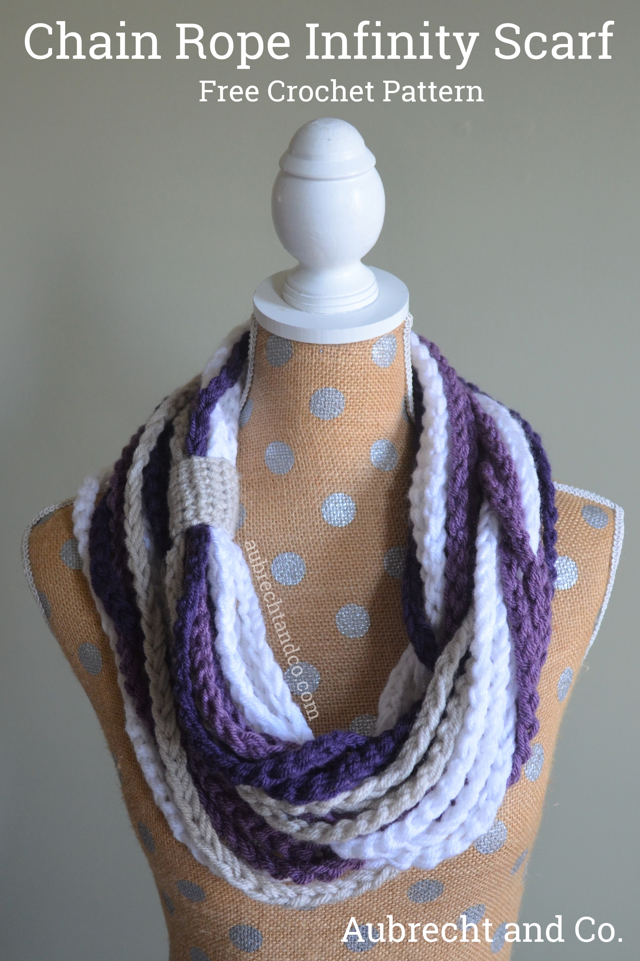 Chain Rope Infinity Scarf