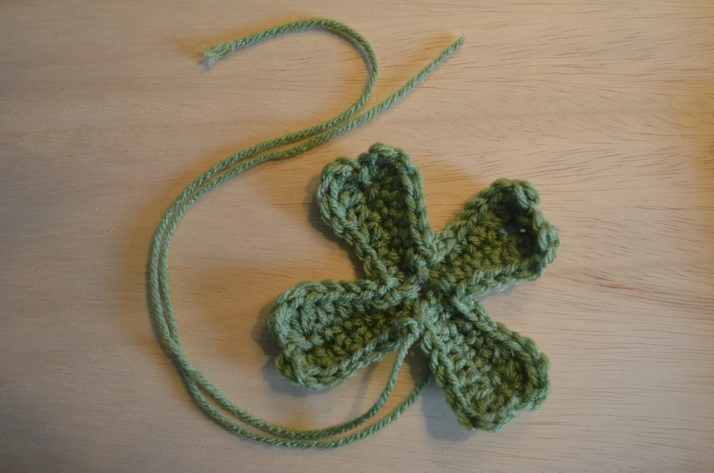 Lucky Clover Crochet Pattern - Julie Measures