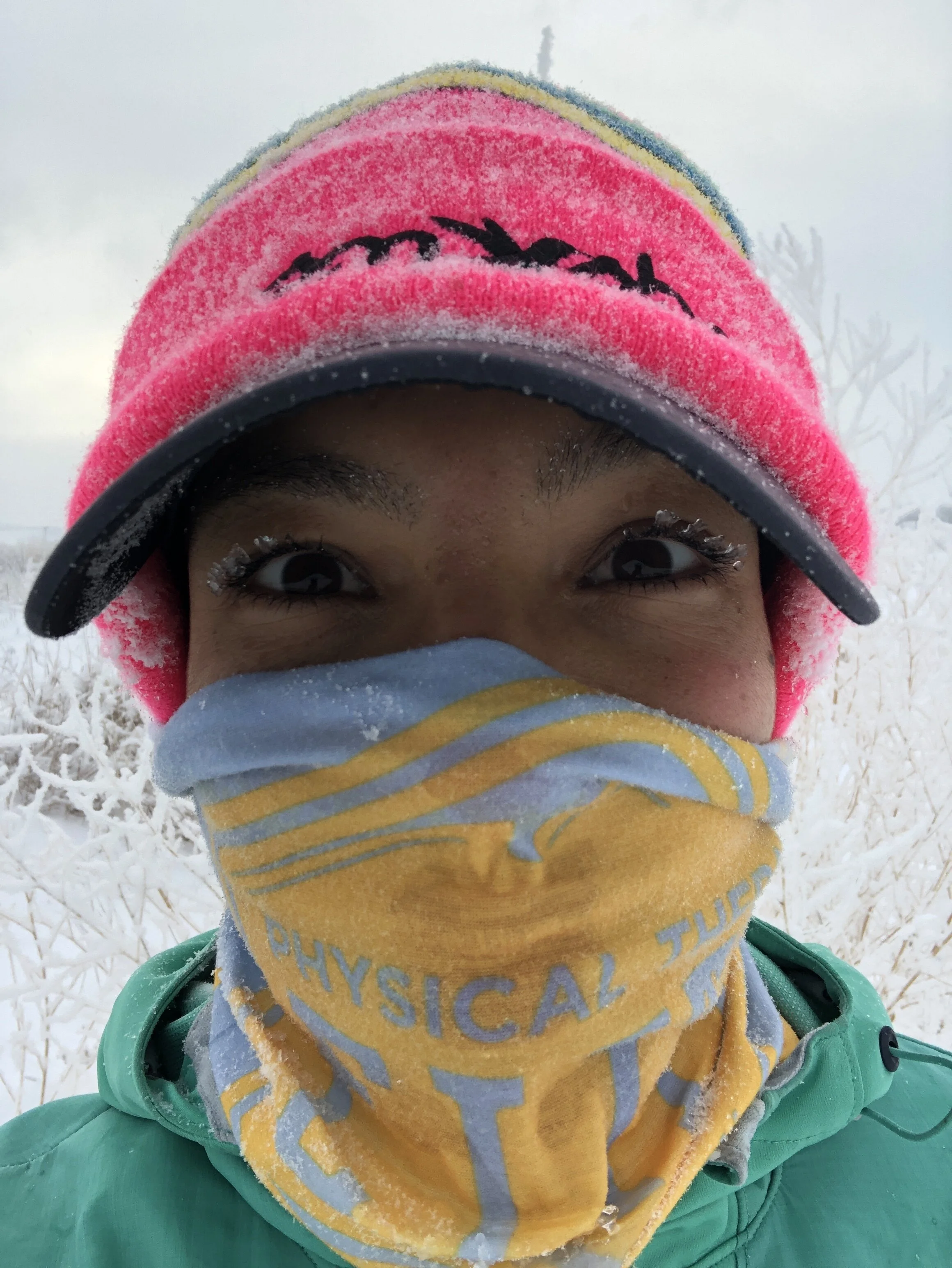 KONA prep...in the snow?