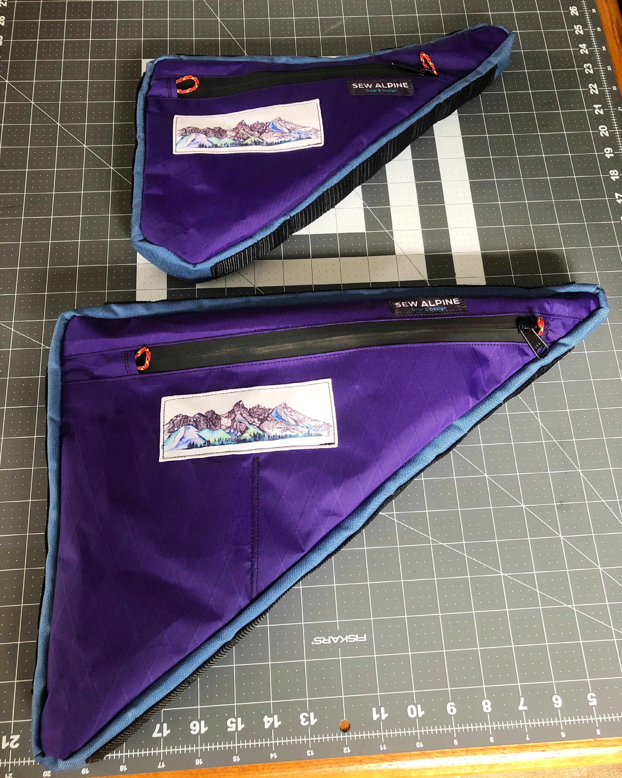 Matching Frame Bags with Tetons Patch