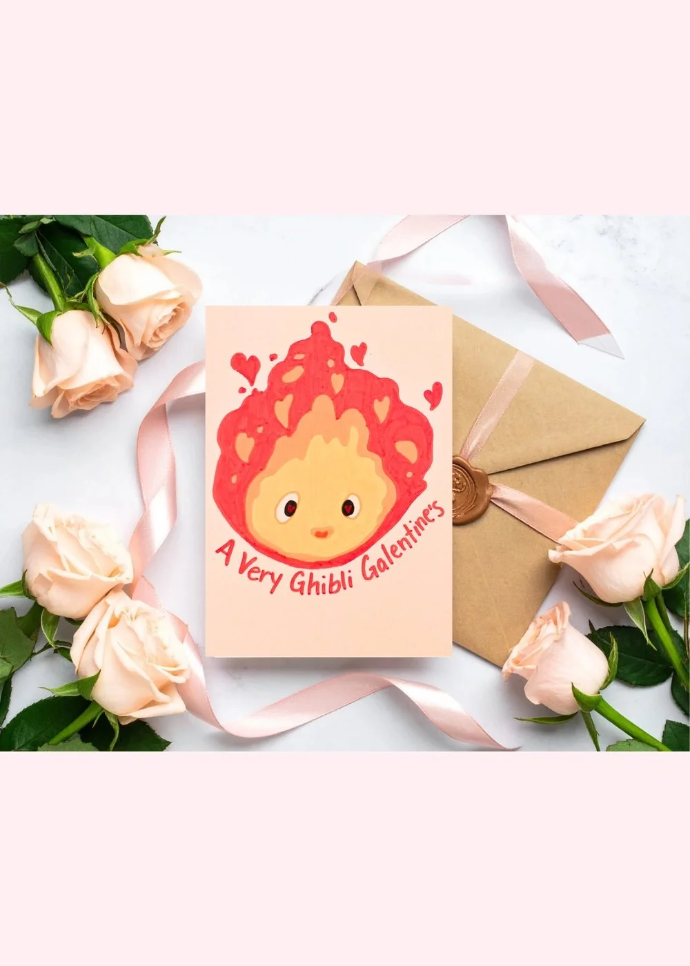 Ghibli Galentine's Card Marking Class