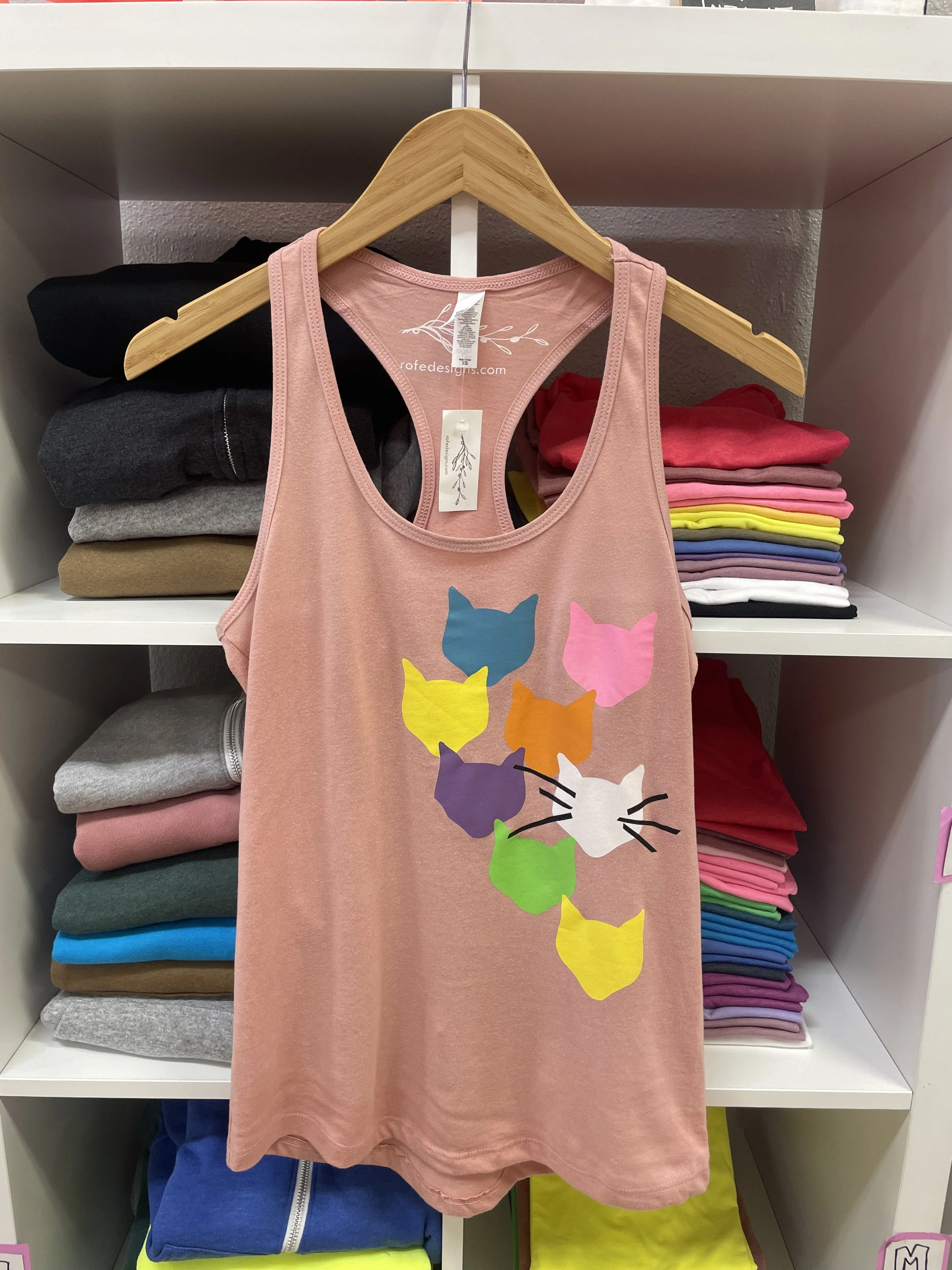 Flowy Kitty Cat Tank