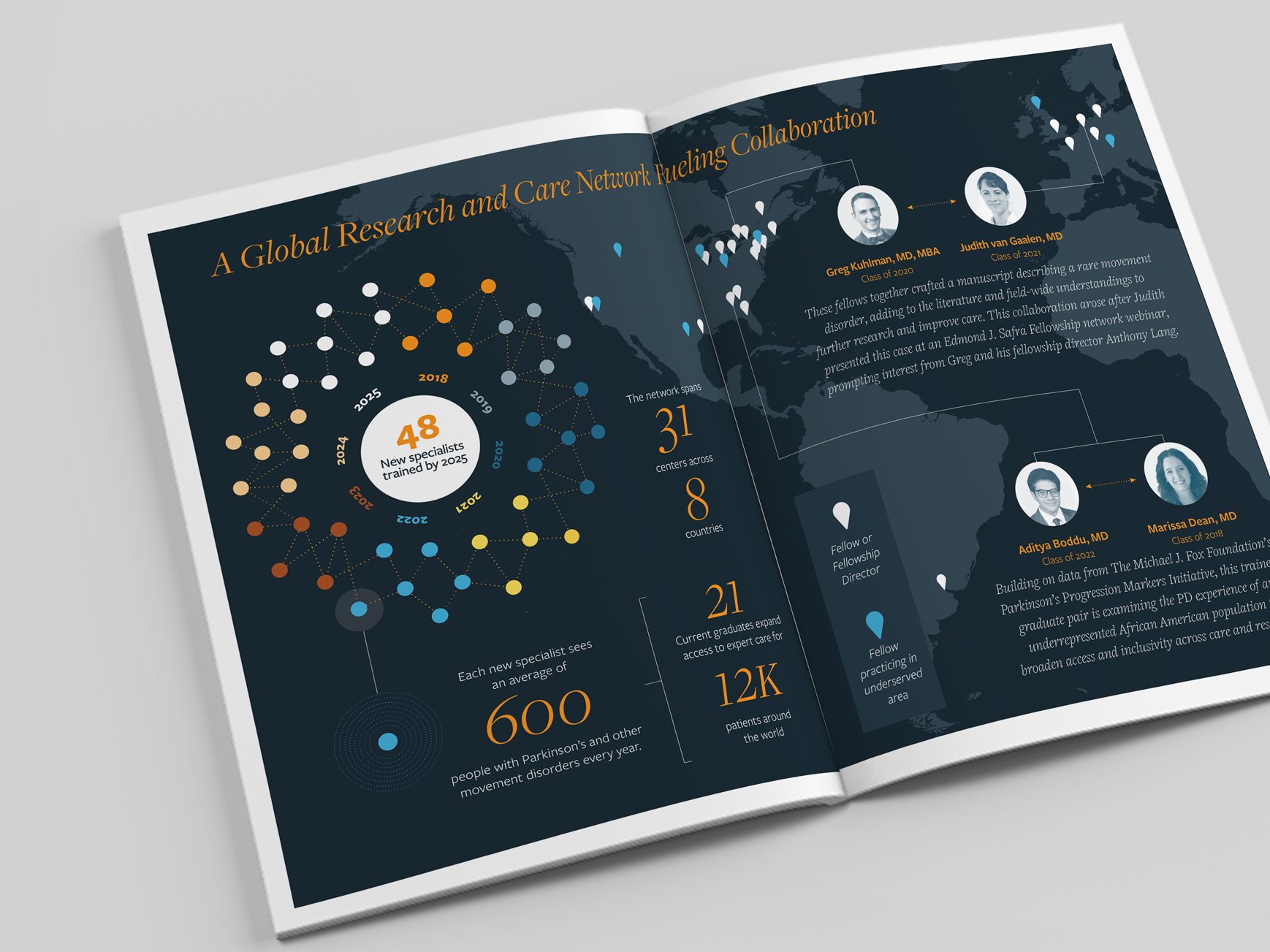 The Edmond J. Safra Fellowship Infographic